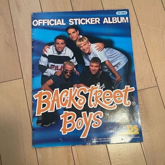 Backstreet Boys collectible sticker book - Picture 1 of 10